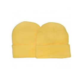 Skullies & Beanies 2 Pack Knit Cap Beanies Little Yellow Helper - C6110OWX52V $15.44
