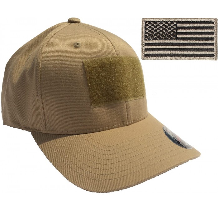 Baseball Caps Mid-Profile Tactical Cap - Khaki - CJ11MFNQ5O7 $33.21