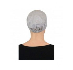 Skullies & Beanies Cancer Headwear Sleeping Coverings Turbans - Heather Grey - CR18OWWNMUI $14.42