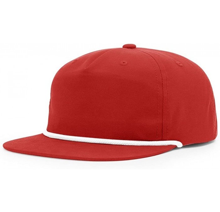 Baseball Caps Grandpa Pinch Snapback Blank Baseball Cap OSFA HAT - Red - CI18745288Z $17.44