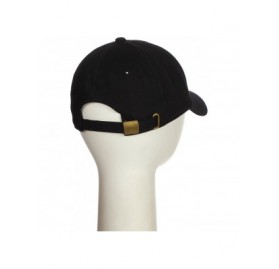 Baseball Caps Custom Hat A to Z Initial Letters Classic Baseball Cap- Black Hat White Black - Letter F - CU18NDNR7XK $11.17