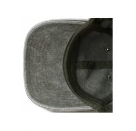 Baseball Caps 100% Cotton Pigment Dyed Low Profile Dad Hat Six Panel Cap - 1. Olive - C9189A2CL0Z $10.95