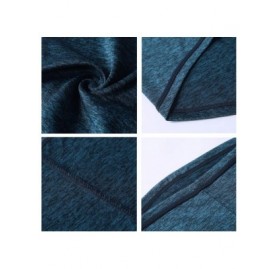 Balaclavas Summer Neck Gaiter Face Scarf/Neck Cover Headwear Face Bandana - Dark Blue - CX197CT5HOY $12.38