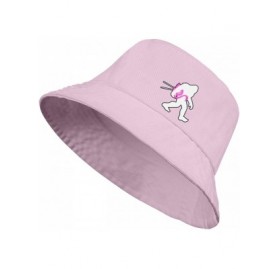 Sun Hats Unisex Bigfoot Flamingo Protection Packable - Bigfoot and Lawn - CM18WMX2ME8 $18.06