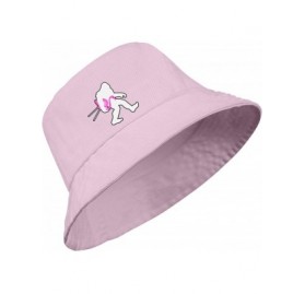 Sun Hats Unisex Bigfoot Flamingo Protection Packable - Bigfoot and Lawn - CM18WMX2ME8 $18.06