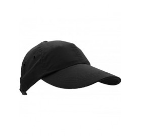 Baseball Caps Unisex Low Profile Twill Baseball Cap/Headwear - Black - C611E5O9WDF $9.44