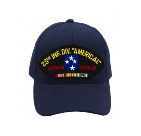 Baseball Caps 23rd Infantry Division - Vietnam War Veteran Hat/Ballcap Adjustable One Size Fits Most - Navy Blue - C218Q435MY...