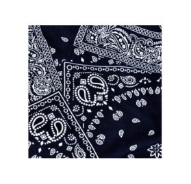 Skullies & Beanies Women's Stylish Cotton Beanie Chemo Cap Tiara Skull Cap Infinity Knit Cap Scarf - 015 Thick Blue + White -...