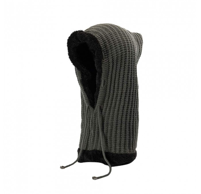 Skullies & Beanies Infinity Crochet Thickening Slouchy - Gray - CM18KX7Y3LU $19.03