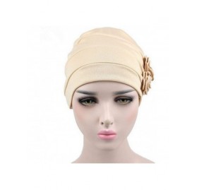 Skullies & Beanies Slouchy Headwear w/Flower Oversized Beanies Womens Soft Ski Cap Warm Baggy Turban Hat Chemo Hair Loss - Be...