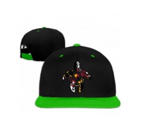 Baseball Caps Maryland Flag Soccer Sea Turtle Hip Hop Baseball Cap- Unisex Solid Flat Bill Adjustable Snapback Hats - Green -...