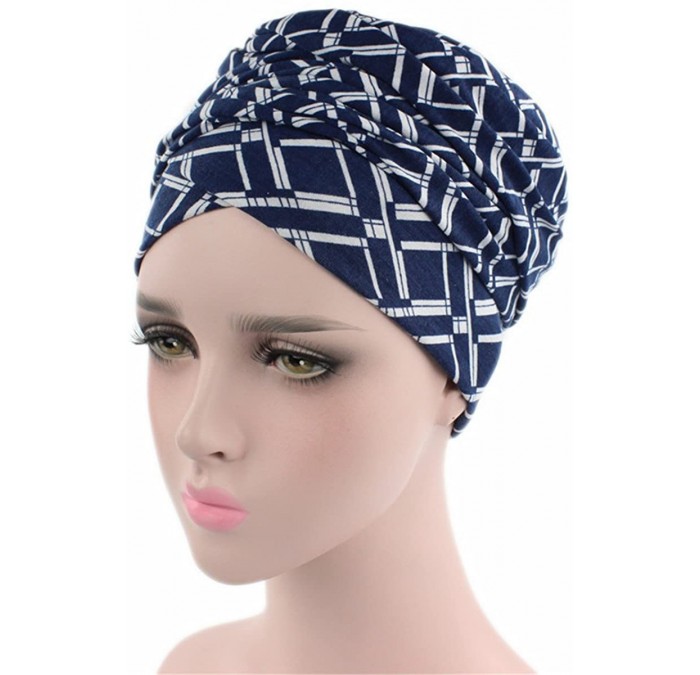 Headbands African Design Headscarf Long Head Scarf Jewish Headcover Turban Shawl Warp Hair African Headwrap - C9186S2LRGO $26.26