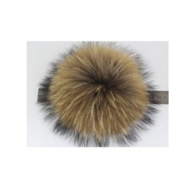 Skullies & Beanies Knit Hat for Womens Girls Fleece Winter Slouchy Beanie Hat with Real Raccon Fox Fur Pom Pom - Style02 Hot ...