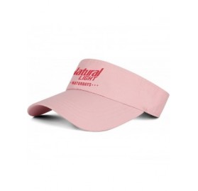 Visors Sports Visor Hats Michelob-Ultra- Men Women Sport Sun Visor One Size Adjustable Cap - Pink-21 - CS18WILRL9C $13.72