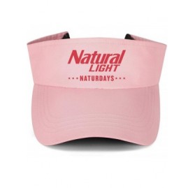 Visors Sports Visor Hats Michelob-Ultra- Men Women Sport Sun Visor One Size Adjustable Cap - Pink-21 - CS18WILRL9C $13.72