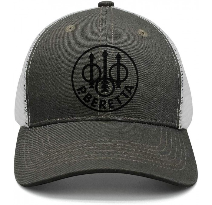 Baseball Caps Style Beretta-Logo- Snapback Hats Designer mesh Caps - Army-green-27 - CT18RHDAC64 $34.34