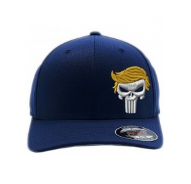 Baseball Caps Custom Embroidered President 2020"Keep Your HAT Great. Punisher Trump 6277 Flexfit Hat. - Navy 002 - CH18RNI7CE...