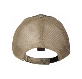 Baseball Caps Adult Make Racism Wrong Again Embroidered Distressed Trucker Cap - Realtree Xtra/ Khaki - CO1926TQ8CL $19.27