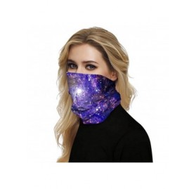 Balaclavas Face Mask Sun Protection Dustproof Neck Gaiter Starry Universe Collar Bandana Balaclava - A04 - CC197TSG4LZ $30.29