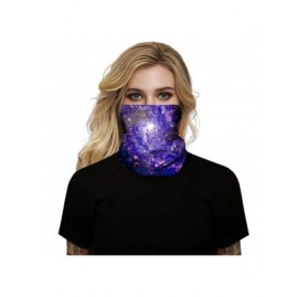 Balaclavas Face Mask Sun Protection Dustproof Neck Gaiter Starry Universe Collar Bandana Balaclava - A04 - CC197TSG4LZ $30.29
