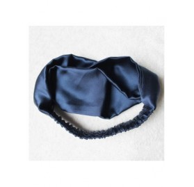 Headbands Mulberry High Density Accessory - Navy Blue - CS18R7R6ZSY $18.65