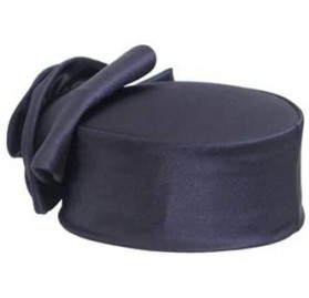 Sun Hats Women's Pill-Box Church Hats - K019 (Purple) - Red - CG18LHML6O7 $83.09