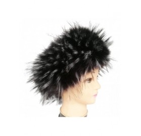 Cold Weather Headbands Faux Fur Headband with Elastic Fluffy Fur Hat Winter Ear Warmer Women Earmuff Ski Cold Weather Caps - ...
