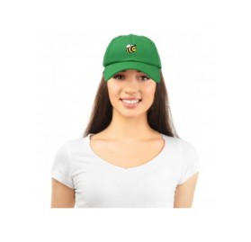 Baseball Caps Bumble Bee Baseball Cap Dad Hat Embroidered Womens Girls - Kelly Green - CQ18W37D60N $11.99