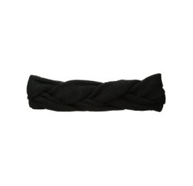 Cold Weather Headbands Women's Knit Braid Headwrap - Black - CA12HPYKOS3 $18.92