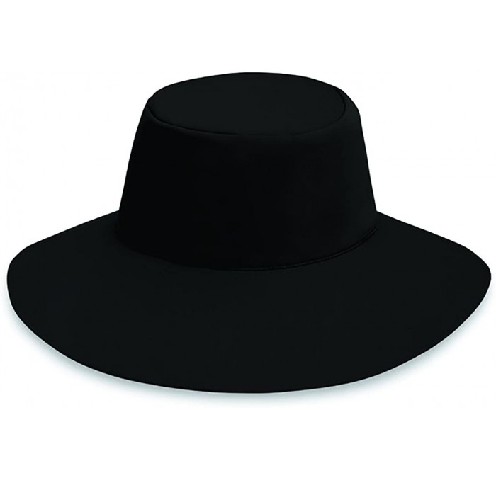 Sun Hats Women's Aqua Hat - UPF 50+- Ready for Adventure- Designed in Australia. - Black - C311QIF2WTZ $30.59