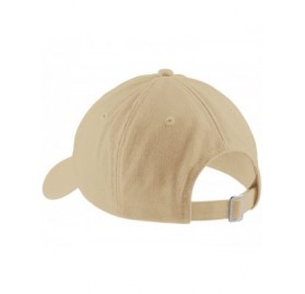 Baseball Caps French Fries Embroidered Low Profile Adjustable Cap Dad Hat - Stone - CA12NRNU84S $13.51