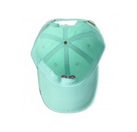 Baseball Caps Sunwashed Chill Cap Baseball Hat Collection - Cool Aqua - CX18C0O34G2 $29.15
