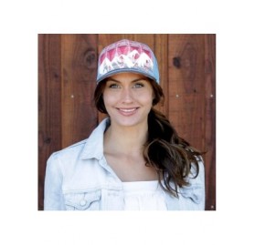Baseball Caps Women's McKinley Trucker Hat - Hibiscus - CU184SXK8SN $34.66