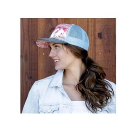 Baseball Caps Women's McKinley Trucker Hat - Hibiscus - CU184SXK8SN $34.66