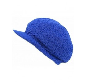 Skullies & Beanies Royal Blue Crown Knit Cap Jamaica Rasta Dreadlock Tam Hat Rastafari M/L - CI188ZWH332 $19.66