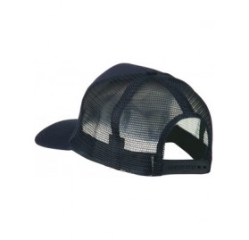 Baseball Caps New Mexico State Flag Patched Mesh Cap - Navy - C011TX74HQV $14.50