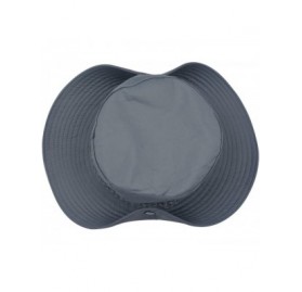 Sun Hats Packable Perfect Fishing Gardening - Grey - CT18DDI5GM5 $28.13