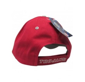 Baseball Caps Troy University Trojans College Team Black Snap Back Hat Cap - C012BCJ7BOR $22.33