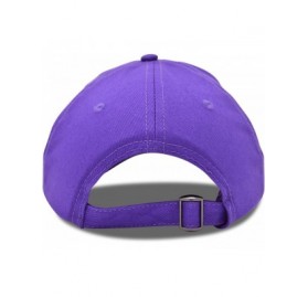 Baseball Caps Pixel Heart Hat Womens Dad Hats Cotton Caps Embroidered Valentines - Purple - CN18LGQWHG6 $13.96