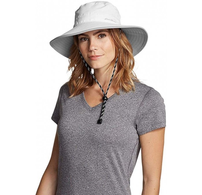 Sun Hats Women's Exploration UPF Wide Brim Hat - White - CI18CL7ZZKH $48.96