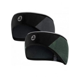 Balaclavas Lightweight Windproof Fleece Headband 360 Reflective Running Ear Warmer Thermal Muffs 2 Pack for Men Women - CE193...