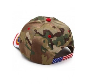 Baseball Caps Donald Trump 2020 Hat Keep America Great 3D Embroidery KAG MAGA Baseball Cap USA Flag - Camo B - C818X4EK4KQ $1...