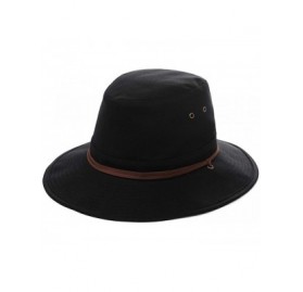 Sun Hats Packable Unisex Fishing Sun Hat Outdoor Safari Panama SPF 50 Travel for Men Women 56-61cm - Black_00706 - C218ORQMAE...