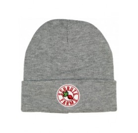 Skullies & Beanies The Office Schrute Farms Beets Beanie (Grey) - CA18ZHY7M4O $31.46