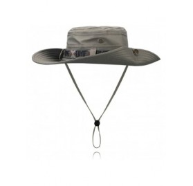 Sun Hats Outdoor Sun Hat Quick-Dry Breathable Mesh Hat Camping Cap - Fold Green - C618G9KQ2XH $9.35