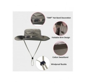 Sun Hats Outdoor Sun Hat Quick-Dry Breathable Mesh Hat Camping Cap - Fold Green - C618G9KQ2XH $9.35