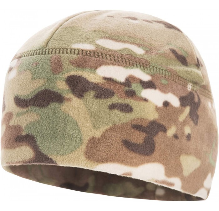 Skullies & Beanies Winter Hat Windproof Fleece 295 Mens Military Watch Skull Cap Tactical Beanie - Camo - CM187RDI2C0 $11.50