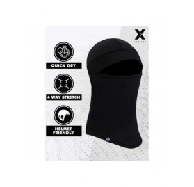 Balaclavas Balaclava Fleece Hood Windproof Mask - Black - CQ18ION32CD $9.49