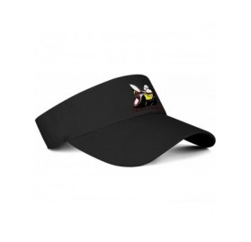 Visors Sun Sports Visor Hat McLaren-Logo- Classic Cotton Tennis Cap for Men Women Black - Dodge Scat Pack - CC18AKN3W4C $17.02