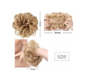 Fedoras Extensions Scrunchies Pieces Ponytail - B-e - C618YLL5SGZ $10.81